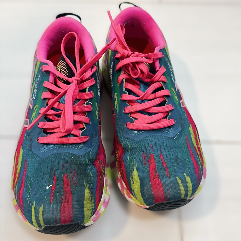 Asics Noosa Women's Athletic Shoes - Pink, Green, Blue